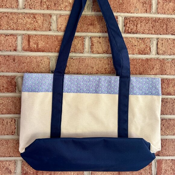 NWT Vineyard Vines Classic Tote Multi Starfish Print - Picture 6 of 9